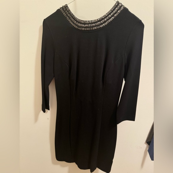 Beaded black Dynamite dress - Picture 2 of 3